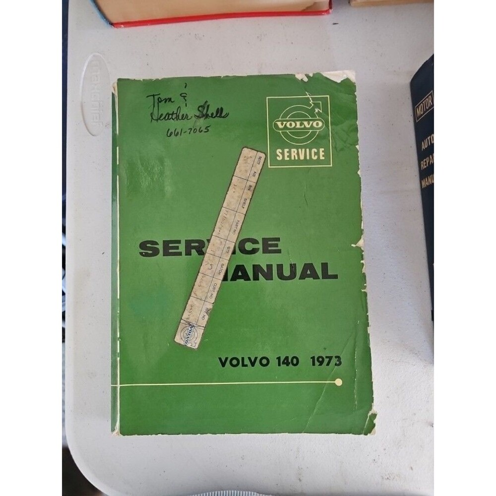 Volvo 1973 Models 140 Series Volvo Service Manual